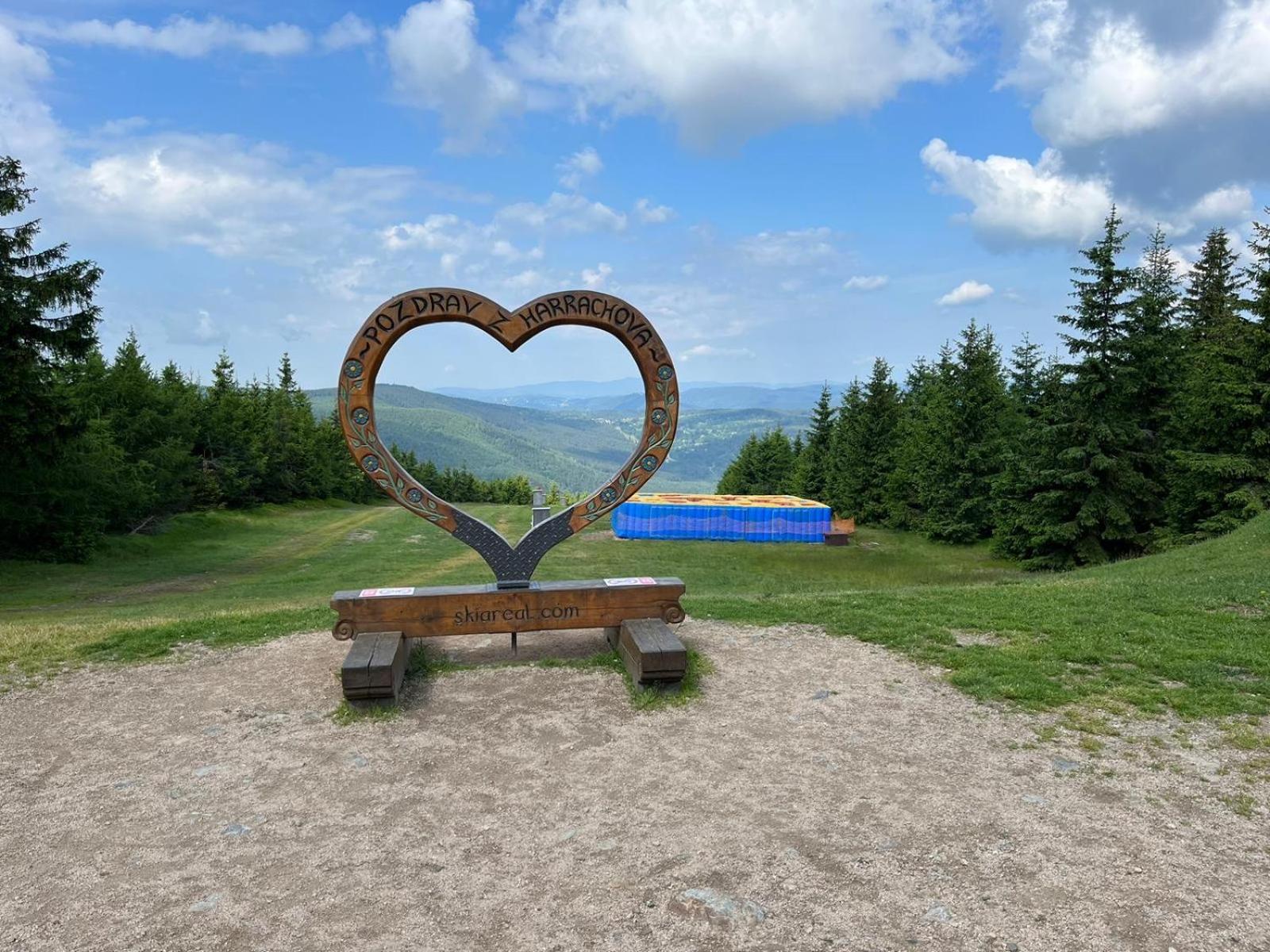 U Jelena Harrachov - Rodinny Apartman U Lesa S Garazi Екстер'єр фото
